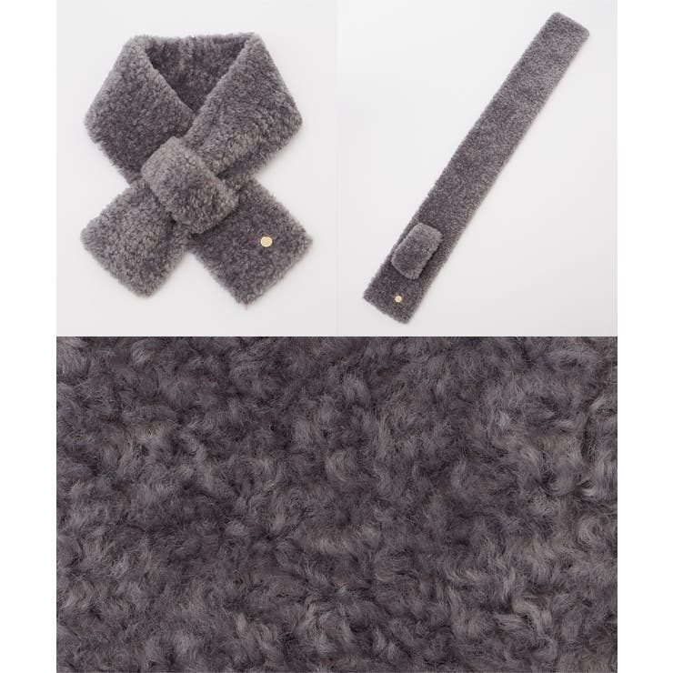 ティペット チャームプレート付き プードルフェイクファー | Honeys | 詳細画像10 