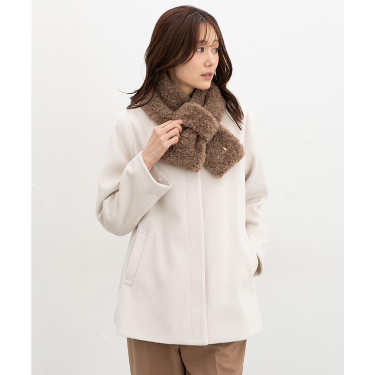 ティペット チャームプレート付き プードルフェイクファー | Honeys | 詳細画像6 