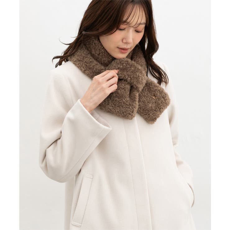 ティペット チャームプレート付き プードルフェイクファー | Honeys | 詳細画像7 