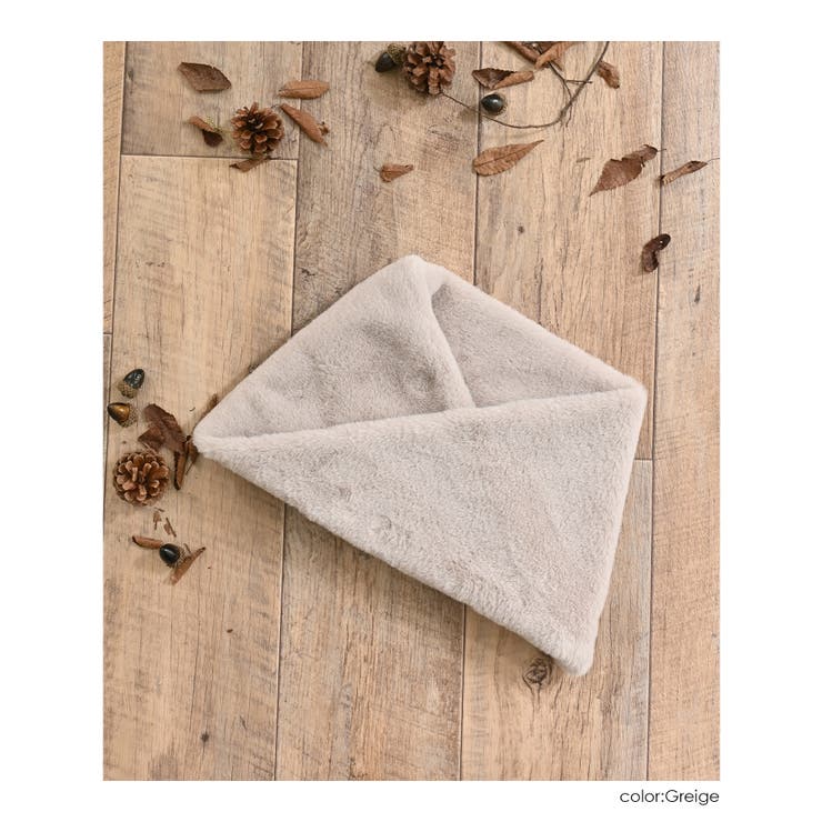 スヌード ネックウォーマー フェイクファー | Honeys | 詳細画像6 