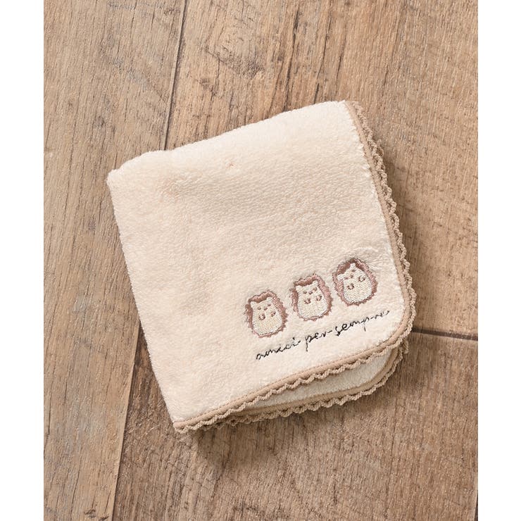 ハリネズミ | ハンカチ タオルハンカチ ミニタオル | Honeys