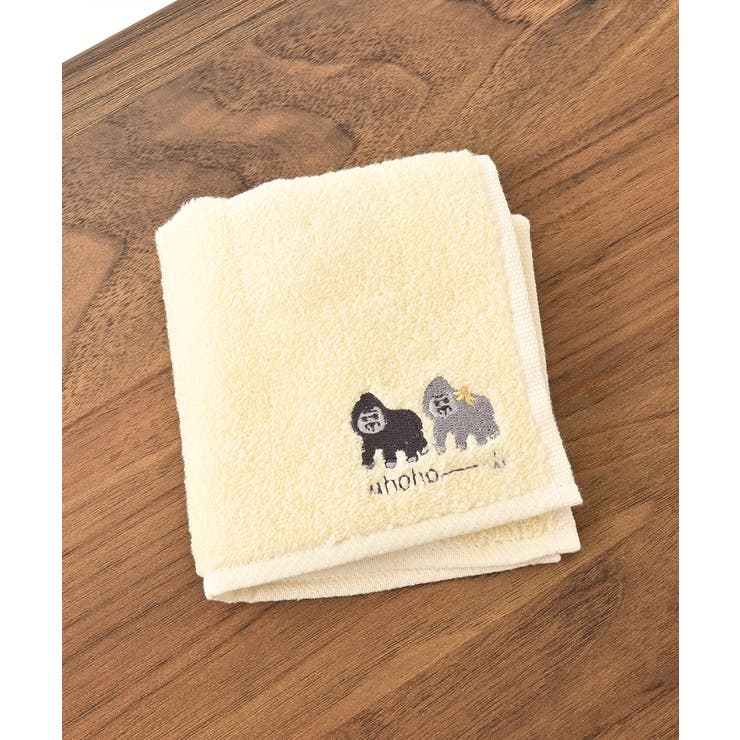 ゴリラ | ハンカチ タオルハンカチ ミニタオル | Honeys