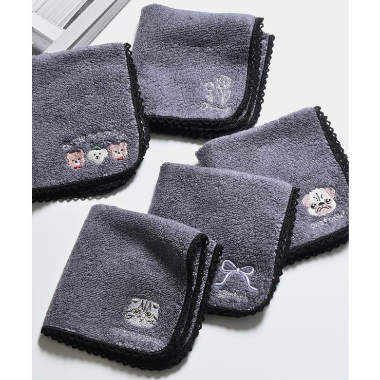 ハンカチ タオルハンカチ ミニタオル | Honeys | 詳細画像13 