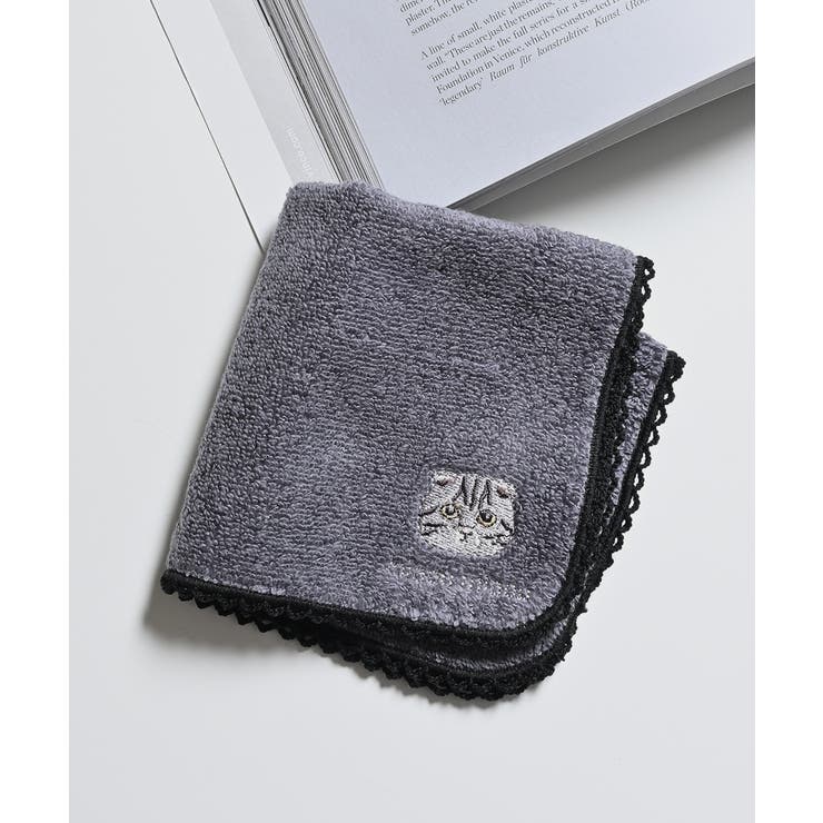 ネコ | ハンカチ タオルハンカチ ミニタオル | Honeys