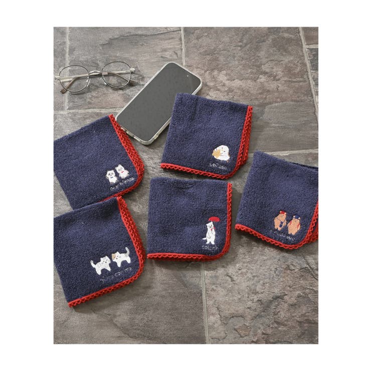 ハンカチ タオルハンカチ ミニタオル | Honeys | 詳細画像14 