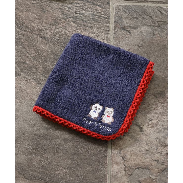 パンダ | ハンカチ タオルハンカチ ミニタオル | Honeys