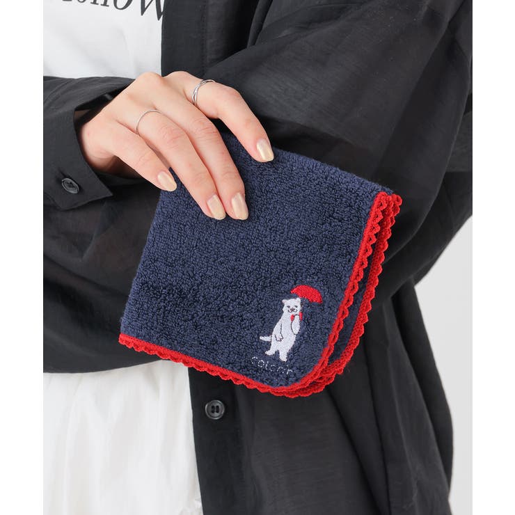 オコジョ | ハンカチ タオルハンカチ ミニタオル | Honeys