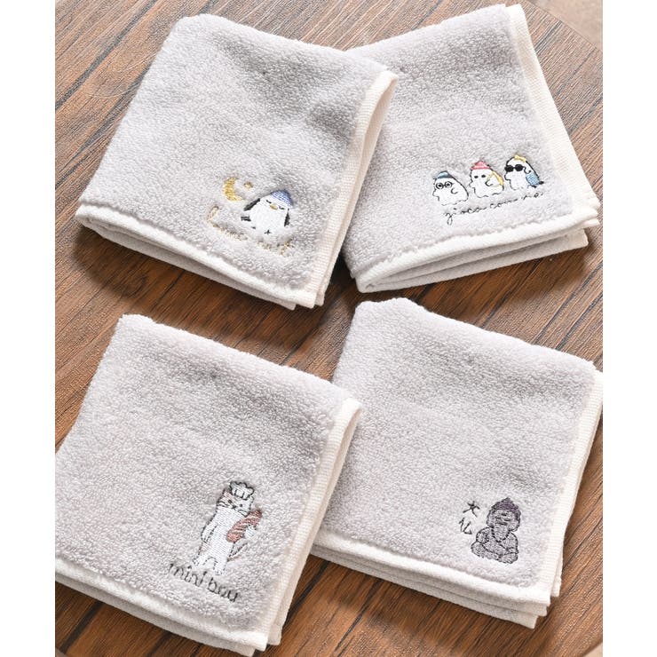 ハンカチ タオルハンカチ ミニタオル | Honeys | 詳細画像9 