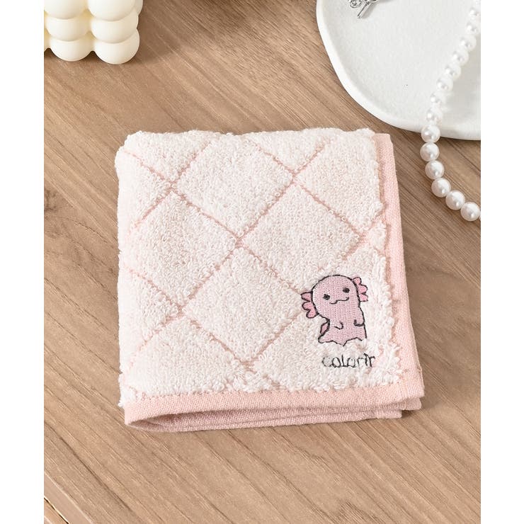 ウーパールーパー | ハンカチ タオルハンカチ ミニタオル | Honeys