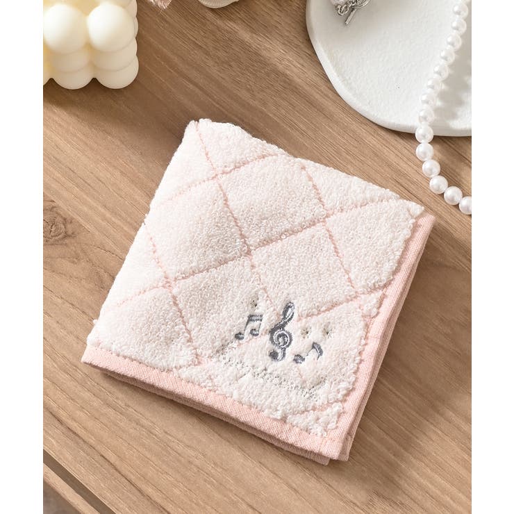 おんぷ | ハンカチ タオルハンカチ ミニタオル | Honeys