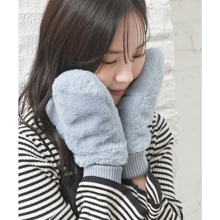 ブルー | 手袋 ハニぽか 吸湿発熱 | Honeys