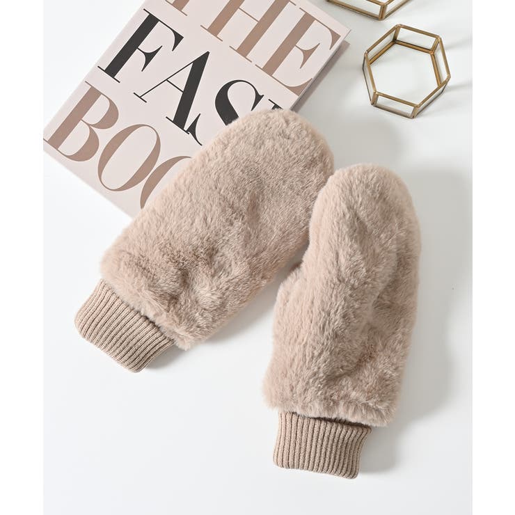 ベージュ | 手袋 ハニぽか 吸湿発熱 | Honeys