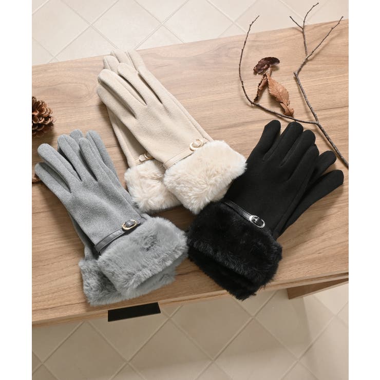 手袋 ハニぽか 吸湿発熱 | Honeys | 詳細画像12 