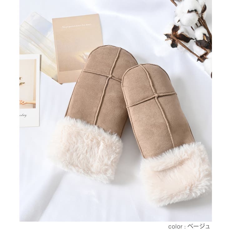 手袋 ハニぽか 吸湿発熱 | Honeys | 詳細画像12 