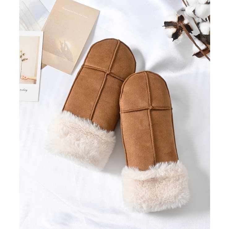 キャメル | 手袋 ハニぽか 吸湿発熱 | Honeys