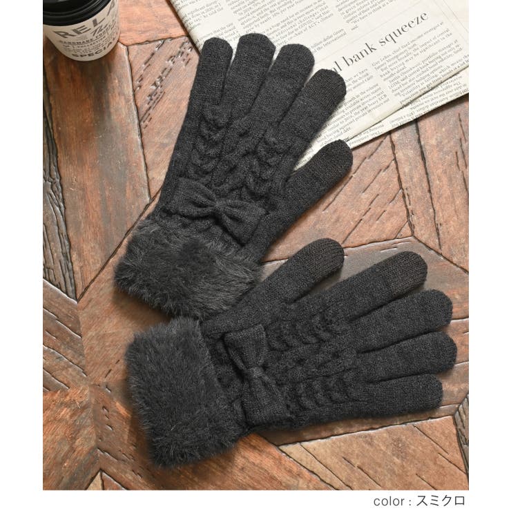 手袋 ハニぽか スマホ対応 | Honeys | 詳細画像8 