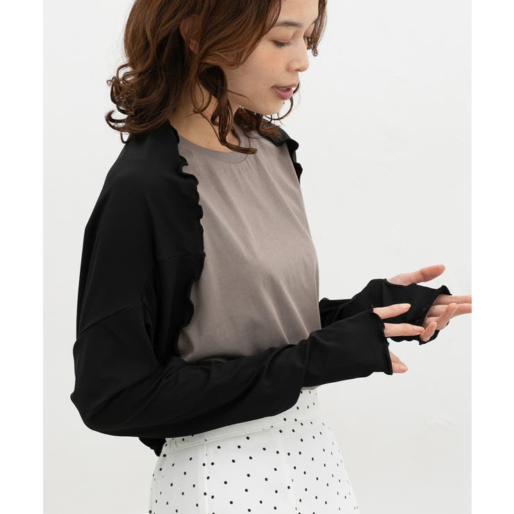 ブラック | ボレロ ハニさら UVカット | Honeys