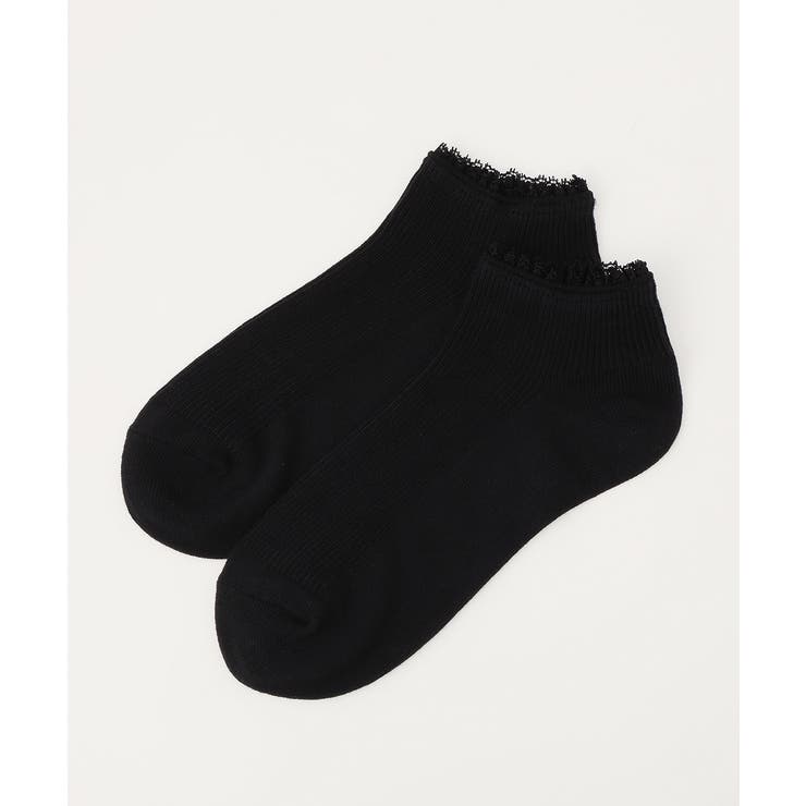 ブラック | 靴下 ソックス ショート丈 | Honeys