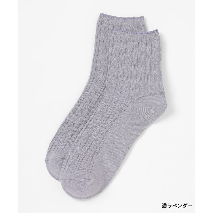 靴下 ソックス クルー丈 | Honeys | 詳細画像7 