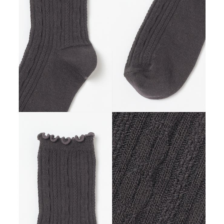 靴下 ソックス クルー丈 | Honeys | 詳細画像11 