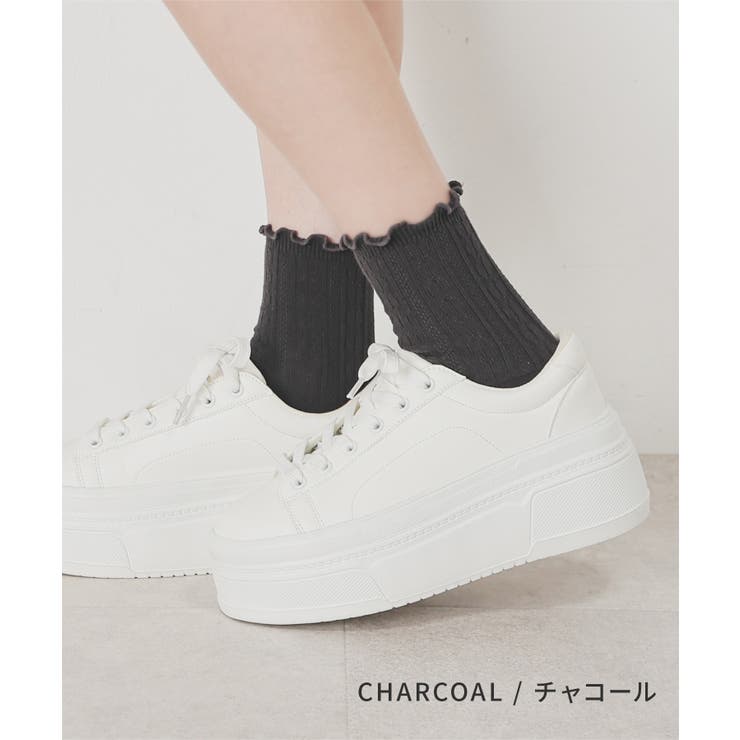 靴下 ソックス クルー丈 | Honeys | 詳細画像8 