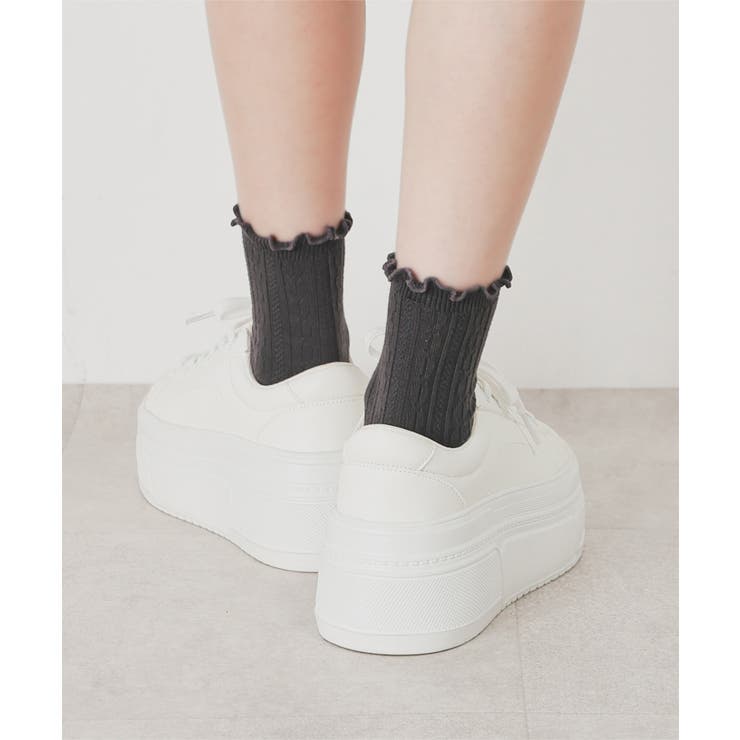 靴下 ソックス クルー丈 | Honeys | 詳細画像9 