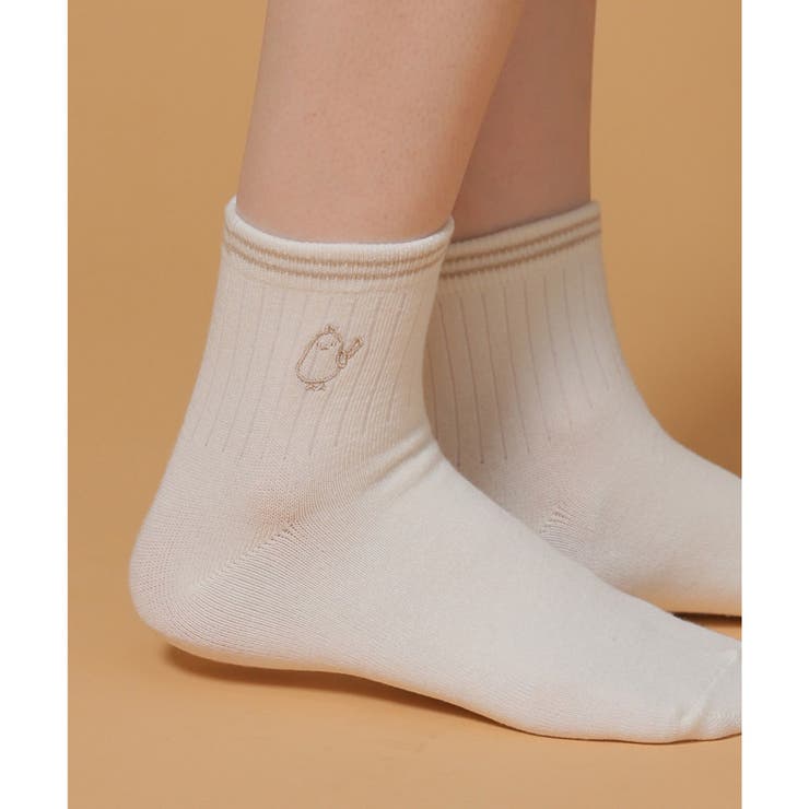 オフ／トリ | 靴下 ソックス ショート丈 | Honeys