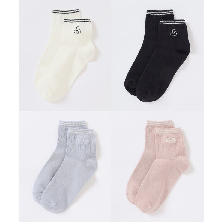 靴下 ショート丈 綿混 | Honeys | 詳細画像11 