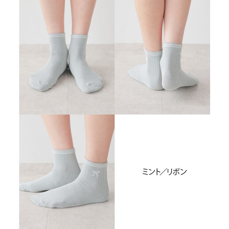 靴下 ソックス ショート丈ソックス | Honeys | 詳細画像8 