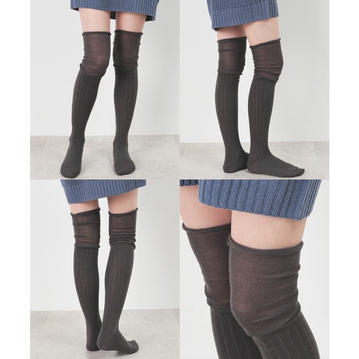 靴下 ソックス ニーハイソックス | Honeys | 詳細画像17 
