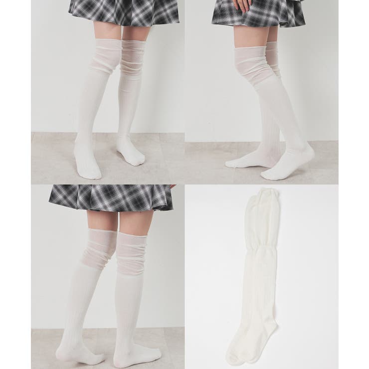 靴下 ソックス ニーハイソックス | Honeys | 詳細画像8 