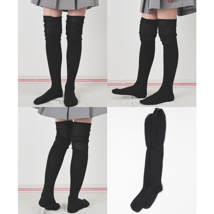 靴下 ソックス ニーハイソックス | Honeys | 詳細画像9 