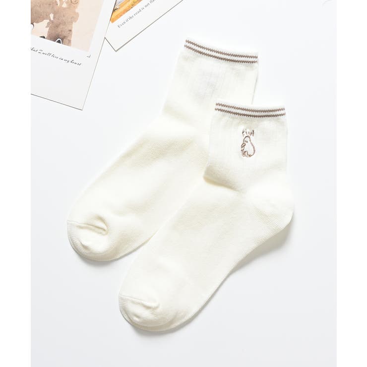 オフ／キーウィ | 靴下 ソックス ショート丈 | Honeys