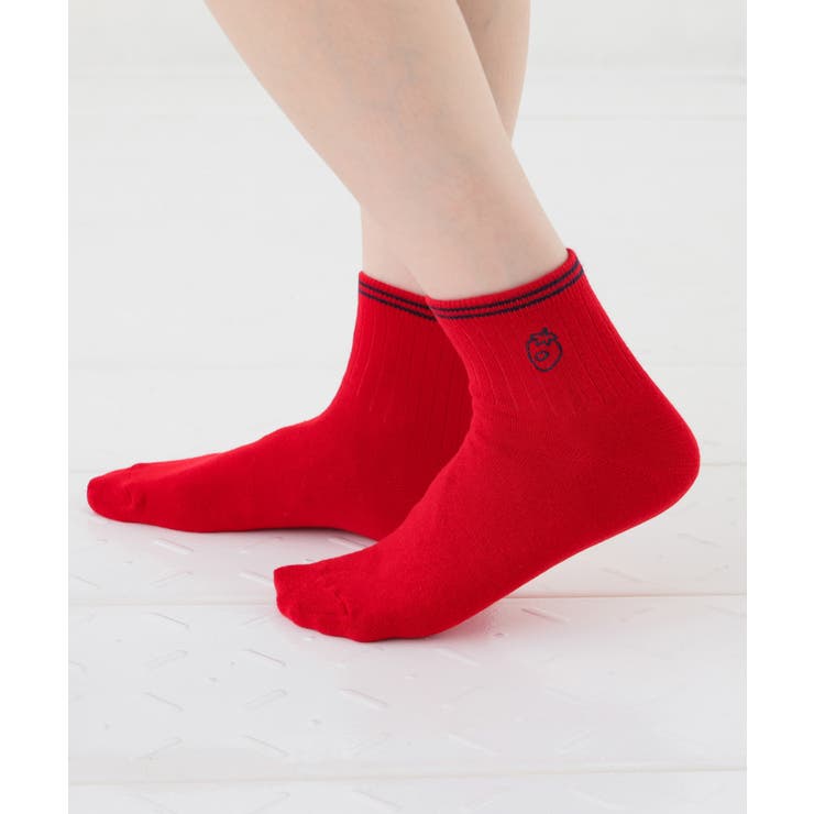 靴下 ソックス ライン入り | Honeys | 詳細画像11 