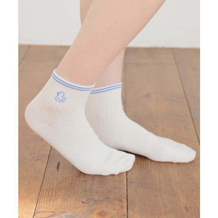 靴下 ソックス ライン入り | Honeys | 詳細画像13 