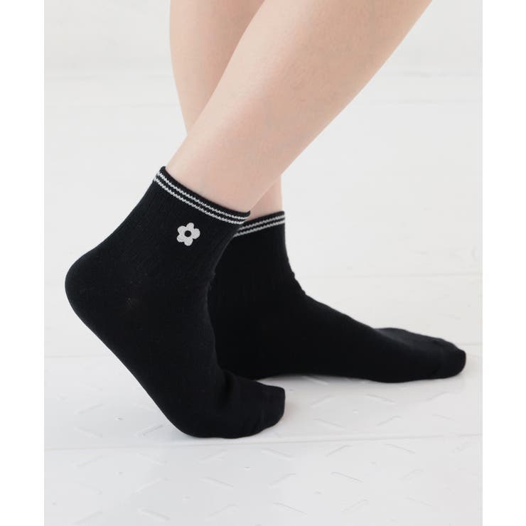 靴下 ソックス ライン入り | Honeys | 詳細画像8 