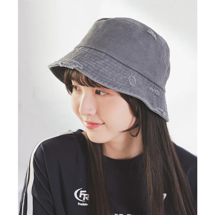 帽子 バケットハット サイズ調整[品番：HNSW0010664]｜Honeys