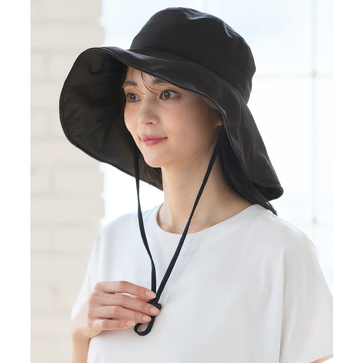 バイヤー厳選用品 帽子 接触冷感[品番：HNSW0010911]｜Honeys（ハニーズ つば広帽 帽子