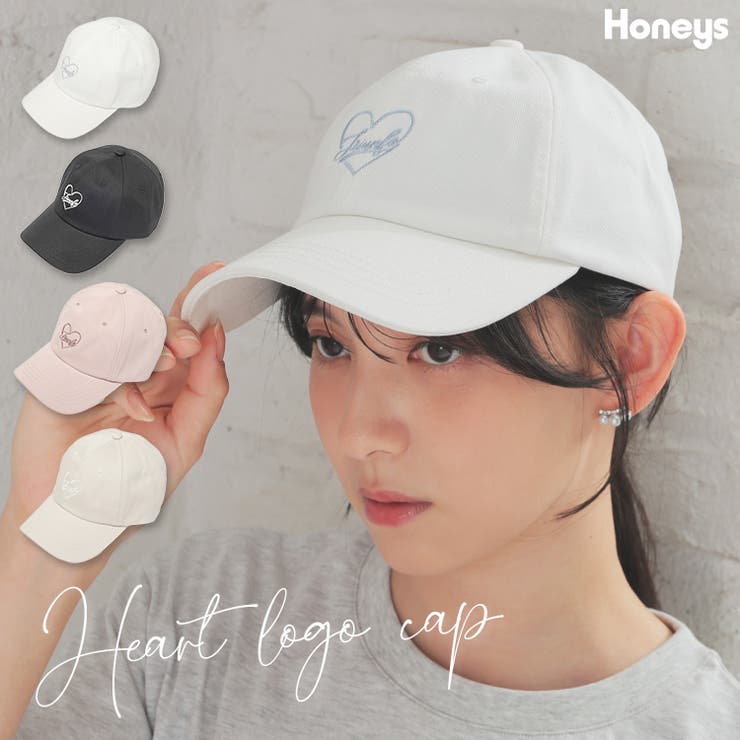 帽子 キャップ ハート | Honeys | 詳細画像1 