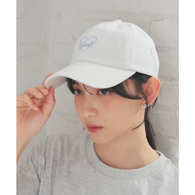 ホワイト | 帽子 キャップ ハート | Honeys