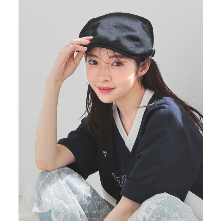 帽子 ハンチング帽子 ツイル | Honeys | 詳細画像5 