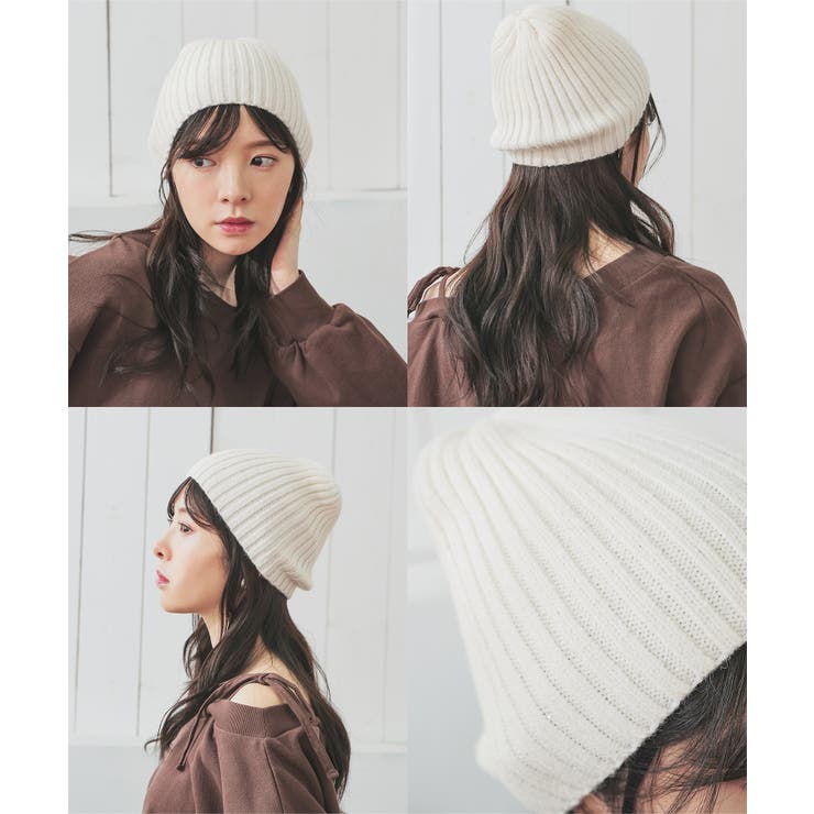帽子 ニット帽 ビーニー | Honeys | 詳細画像4 