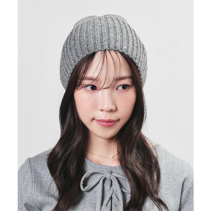 帽子 ニット帽 ビーニー | Honeys | 詳細画像7 