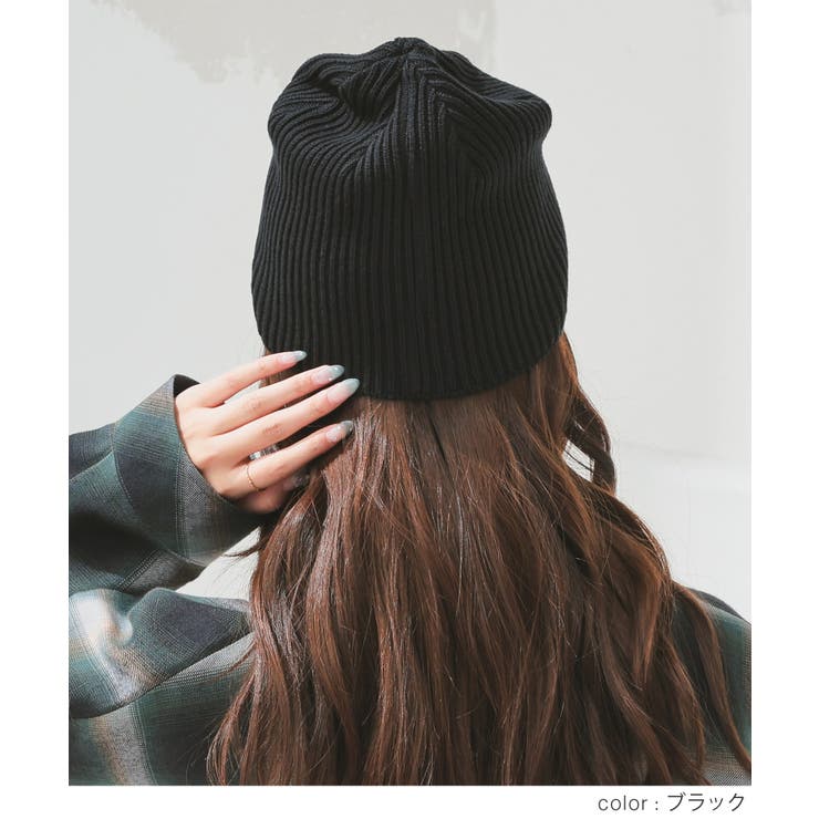 帽子 ニット帽 ビーニー | Honeys | 詳細画像4 