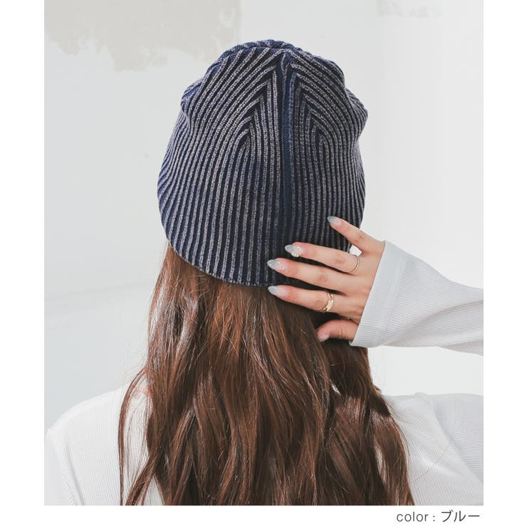 帽子 ニット帽 ビーニー | Honeys | 詳細画像7 