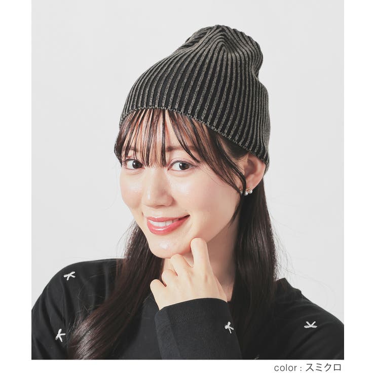 帽子 ニット帽 ビーニー | Honeys | 詳細画像8 