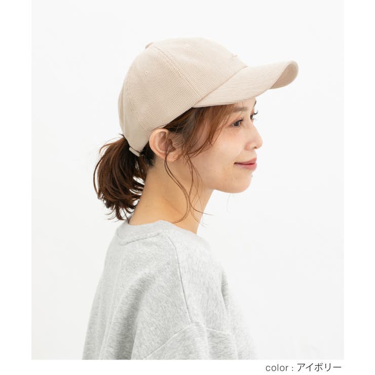 帽子 キャップ コーデュロイ | Honeys | 詳細画像3 