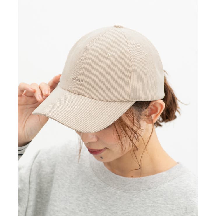 アイボリー | 帽子 キャップ コーデュロイ | Honeys