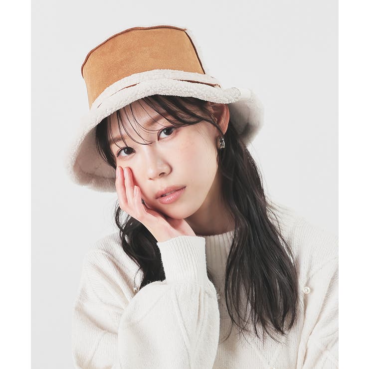 キャメル | 帽子 ハット リバーシブル | Honeys