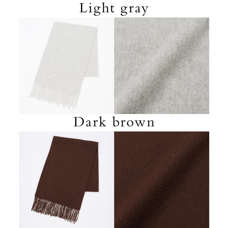 マフラー ウール チェック柄 | Honeys | 詳細画像16 